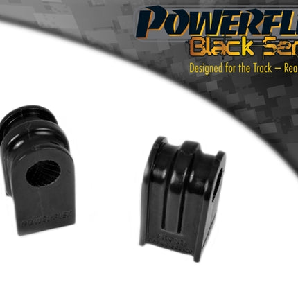 POWERFLEX BLACK SERIES - MEGANE II INC RS 225, R26 AND CUP (2002-2008) FRONT ANTI ROLL BAR BUSH 20MM - Car Enhancements UK