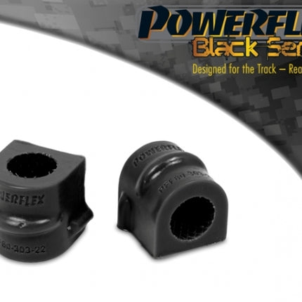 POWERFLEX BLACK SERIES - ASTRA MK4 - ASTRA G (1998 - 2004) FRONT ANTI ROLL BAR MOUNTING BUSH 22MM - Car Enhancements UK