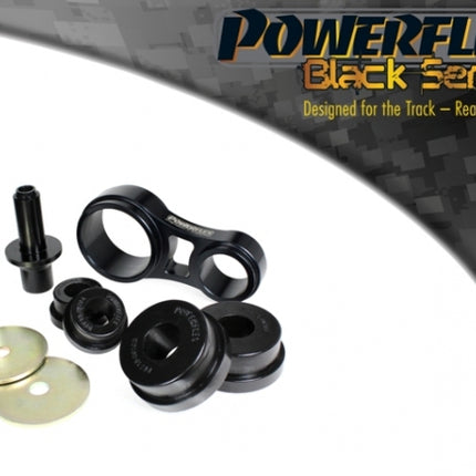 POWERFLEX BLACK SERIES - FORD FIESTA MK7 ST (2013 - 2017) LOWER ENGINE MOUNT BRACKET & BUSHES, TRACK USE - Car Enhancements UK