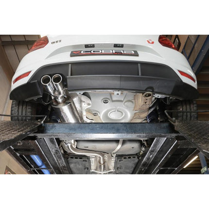 Cobra Sport - Polo MK5 1.8TSI - Cat Back Exhaust None Resonated - Car Enhancements UK