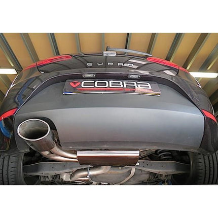 Seat Leon Cupra Mk2 1P 2.0 T FSI (06-12) Turbo Back Performance Exhaust - Car Enhancements UK