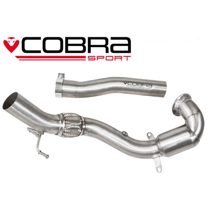Cobra Sport - Polo MK5 1.8 TSI - Front pipe with Sports Cat - Car Enhancements UK