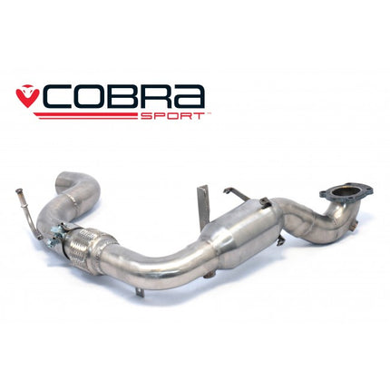Cobra Sport MK8 Fiesta 1.0 EcoBoost Down pipe with Sports Catalyst - Car Enhancements UK
