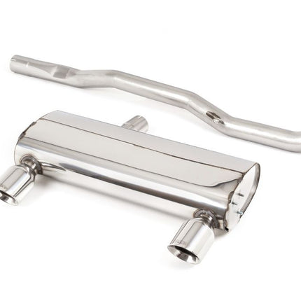 Milltek Sport Audi TT 180 / 225 quattro Coupe & Roadster Non-resonated (louder). 180 models may require dual-outlet rear valance from the 225 model. Polished Tips Dual - Car Enhancements UK