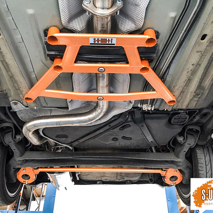 SUMMIT Fiesta MK7 Rear lower back 6 Point exhaust tunnel brace - Car Enhancements UK