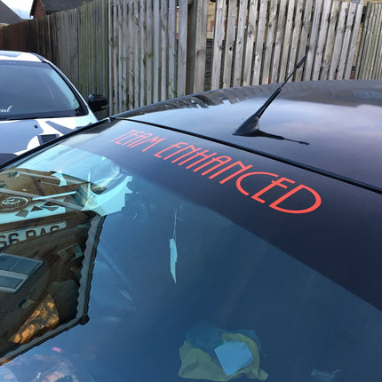 Team Enhanced / Enhanced Nation SunStrip - Car Enhancements UK
