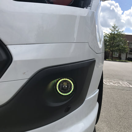 Transit Custom Bluetooth RGB Halos - Car Enhancements UK