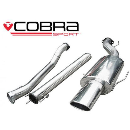 Vauxhall Astra G Turbo Coupe (98-04) (2.5" Bore) Cat Back Performance Exhaust - Car Enhancements UK