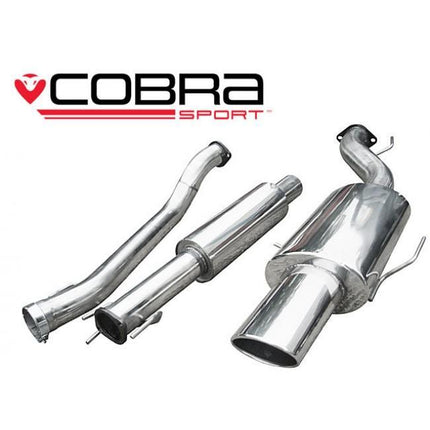 Vauxhall Astra G Turbo Coupe (98-04) (3" Bore) Cat Back Performance Exhaust - Car Enhancements UK