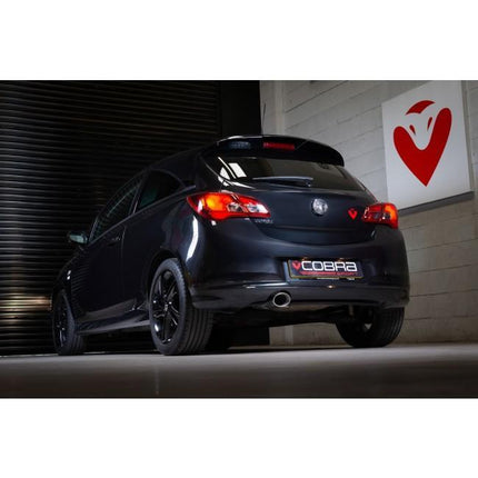 Vauxhall Corsa E 1.2 N/A (15-19) Venom Box Delete Rear Performance Exhaust - Car Enhancements UK