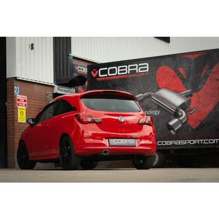 Vauxhall Corsa E 1.4 N/A (15-19) Venom Box Delete Rear Performance Exhaust - Car Enhancements UK