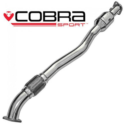 Vauxhall Astra G Turbo Coupe (98-04) Secondary Sports Cat/De-Cat Front Pipe Performance Exhaust - Car Enhancements UK