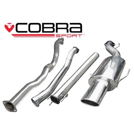 Vauxhall Astra G Turbo Coupe (98-04) Turbo Back Performance Exhaust - Car Enhancements UK