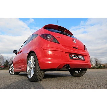 Vauxhall Corsa D 1.2 & 1.4 (07-14) Rear Box Performance Exhaust - Car Enhancements UK