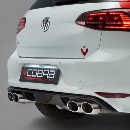 VW Golf R (Mk7) 2.0 TSI (5G) (12-18) Turbo Back Performance Exhaust - Car Enhancements UK