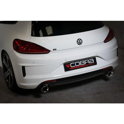 VW Scirocco R 2.0 TSI (09-18) Turbo Back Performance Exhaust - Car Enhancements UK