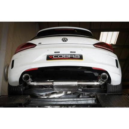 VW Scirocco R 2.0 TSI (09-18) Cat Back Performance Exhaust - Car Enhancements UK