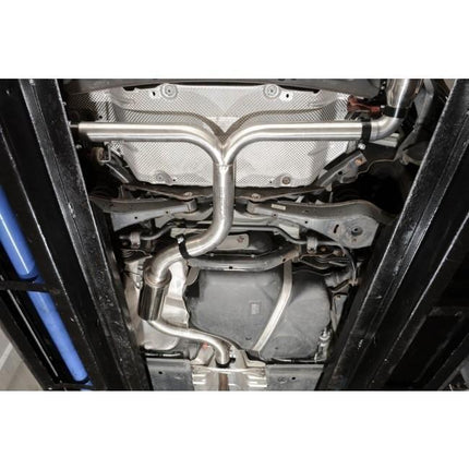 VW Scirocco R 2.0 TSI (09-18) Venom Box Delete Race Turbo Back Performance Exhaust - Car Enhancements UK