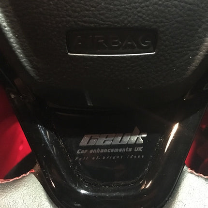 Fiesta bottom steering wheel CEUK Gel badge - Car Enhancements UK